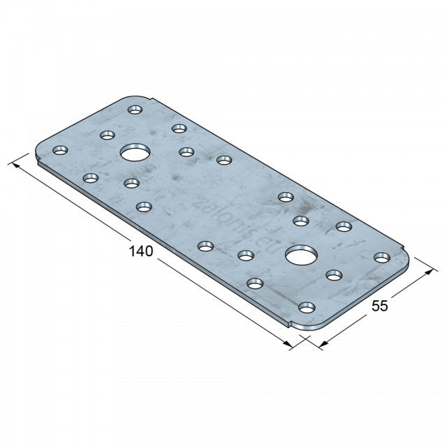 CONNECTION BAR 140x55 / GALVANIZED